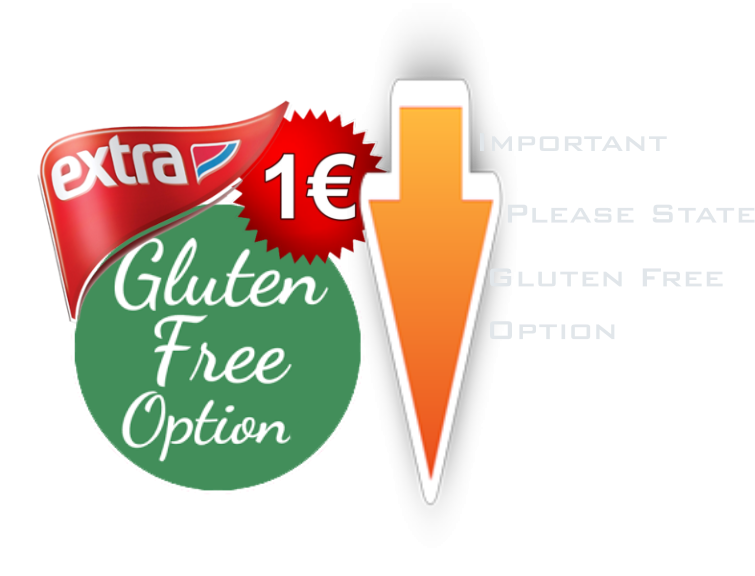 Gluten Free Option Important Please State